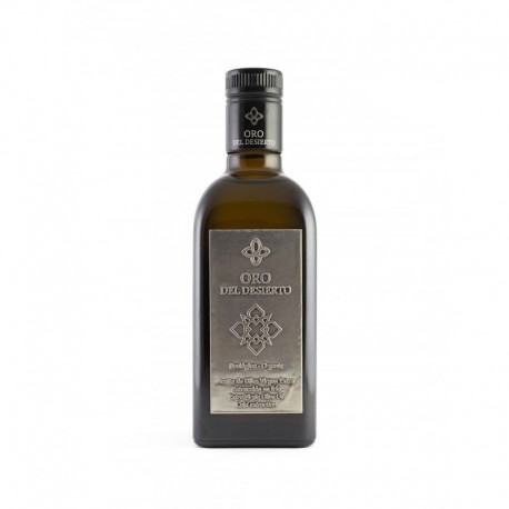 Aceite de Oliva Botella 500 ml. Oro del Desierto Ecológico Coupage.