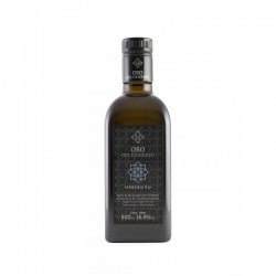 Olive Oil Glass Bottle 500 ml. Oro del Desierto Ecologic Arbequina.