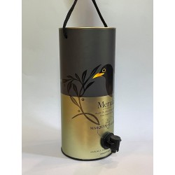 Olive Oil Bag in Tube 3 L. Merula Coupage.