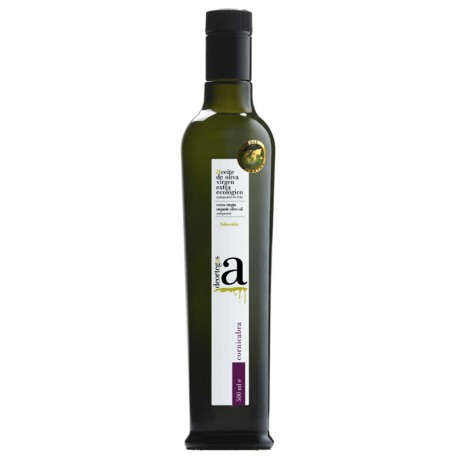 Aceite de Oliva Botella 500 ml. Deortegas Ecológico Cornicabra.